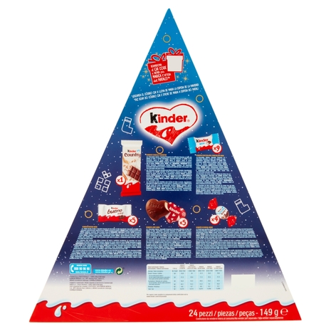 Kinder Calendario dell'Avvento 24 pezzi 149 g