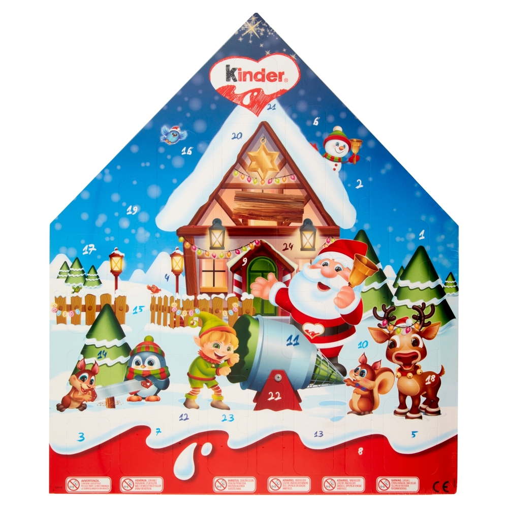 Kinder Calendario dell'Avvento 30 pezzi 351 g