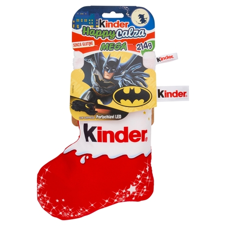 Kinder Happy Calza Mega Batman 7 pezzi 214 g