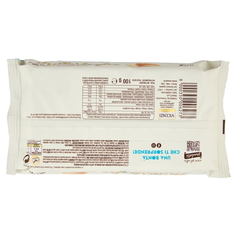Pasticceria Matilde Vicenzi Bocconcini con Crema al Latte 100% Italiano e Cioccolato Bianco 100 g
