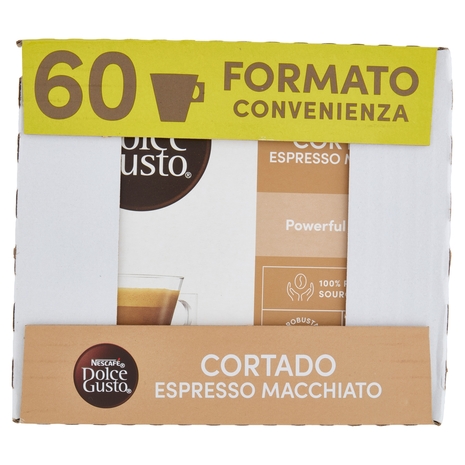 NESCAFÉ DOLCE GUSTO Cortado Espresso Macchiato 60 capsule