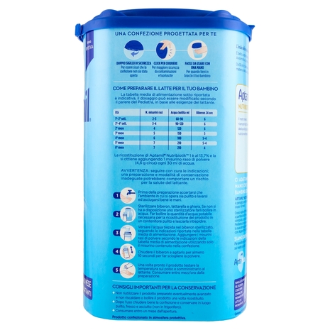 APTAMIL Nutrobiotik 1 Latte di Partenza in Polvere 830 g