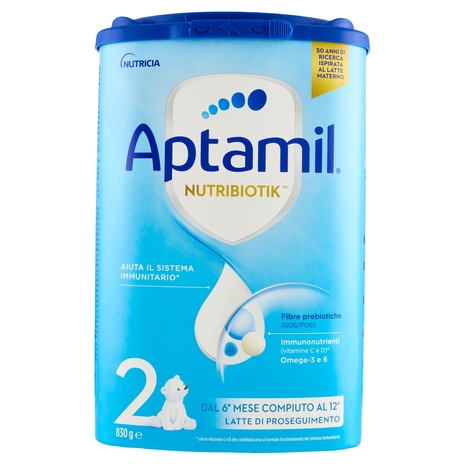 APTAMIL Nutribiotik 2 Latte di Proseguimento in Polvere 830 g