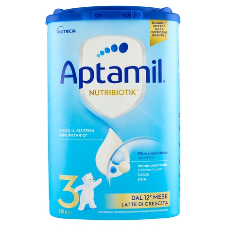 APTAMIL Nutrobiotik 3 Latte di crescita in Polvere 830 g