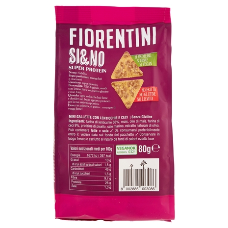 Fiorentini gli Originali Si&No Super Protein 80 g