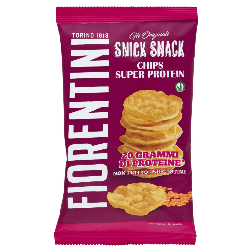 Fiorentini gli Originali Snick Snack Chips Super Protein 65 g