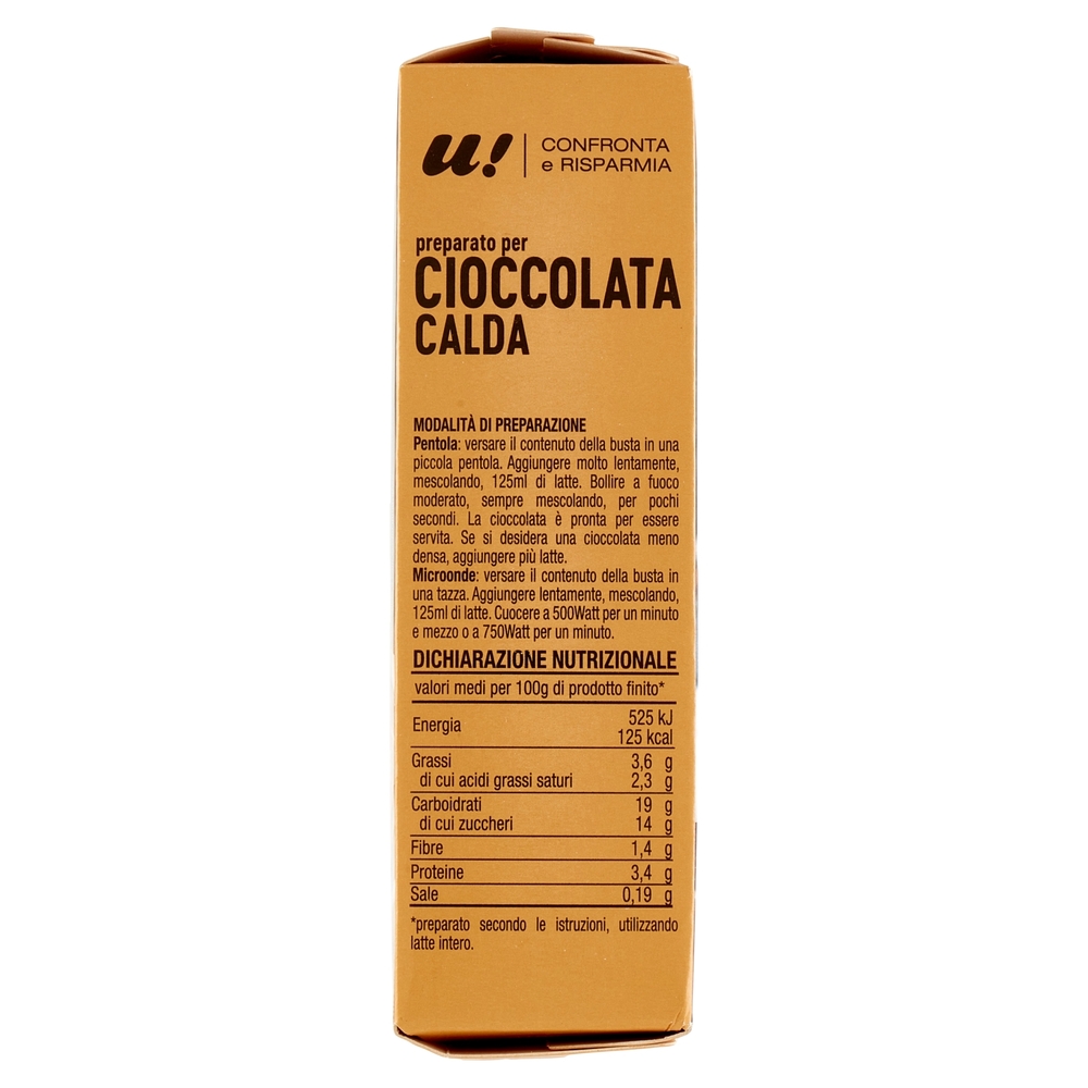 Cioccolata Calda U! Confronta e Risparmia
