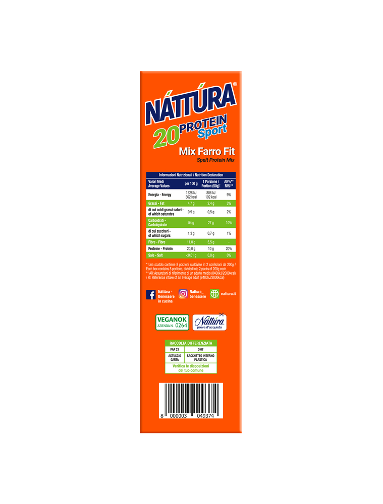 Mix Farro Fit, 400 g.
