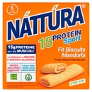 Náttúra 15 Protein Sport Fit Biscuits Mandorla 5 x 25 g