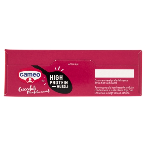 cameo High Protein Müesli Cioccolato Mandorle e nocciole 300 g