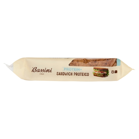 Bassini Protein+ Sandwich Proteico 8 fette 380 g