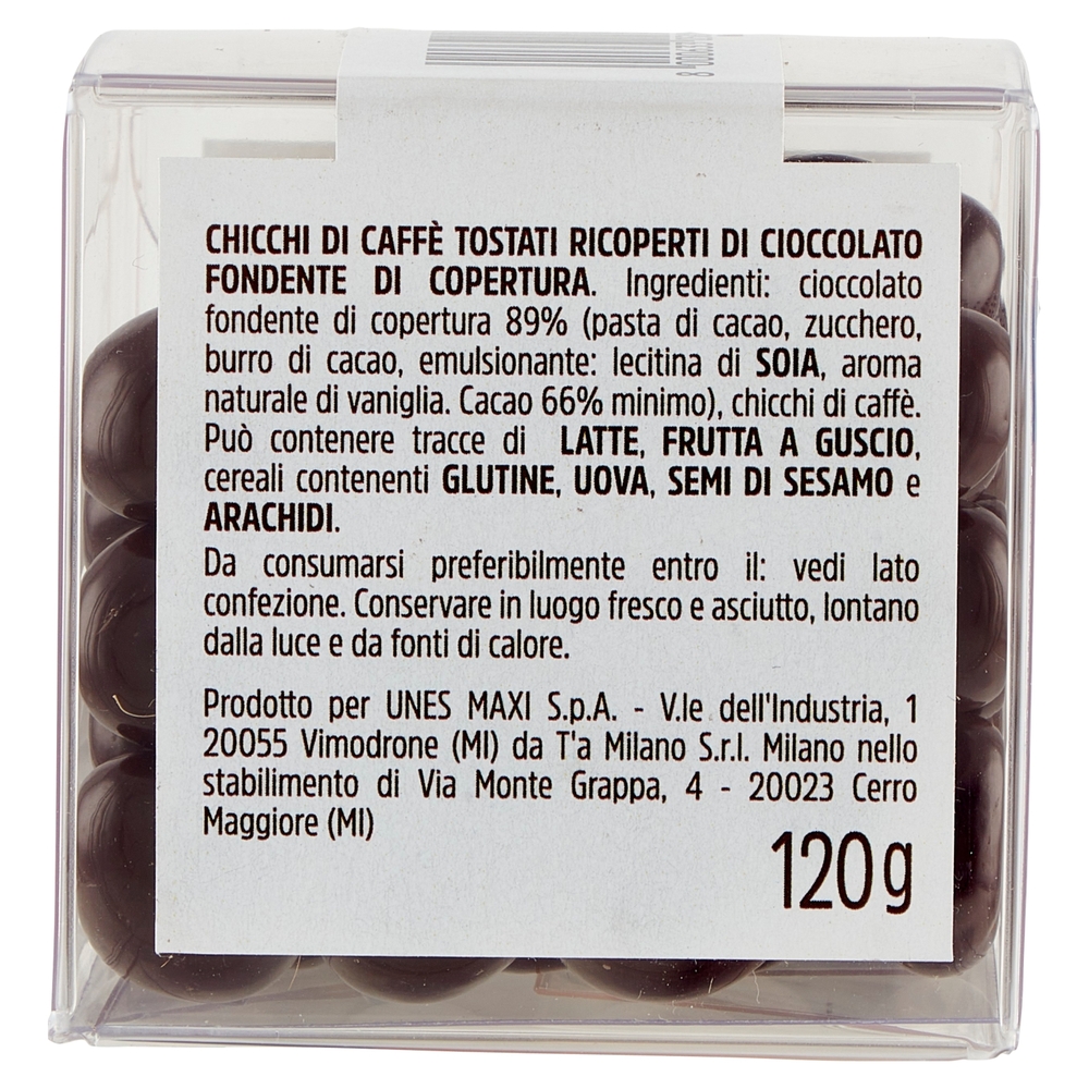 Chicchi di Caffè Ricoperti di Cioccolato Fondente Il Viaggiator Goloso
