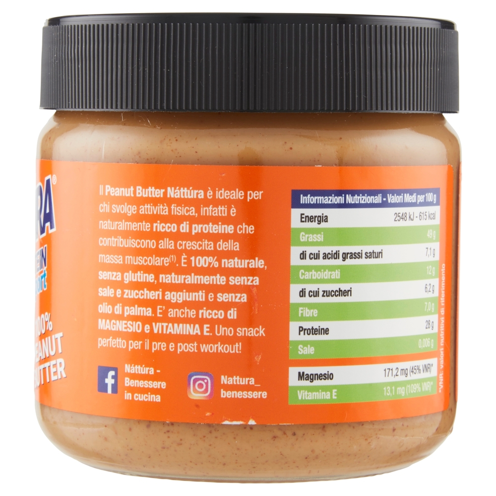 Náttúra Náttúra 100% Peanut Butter 350 g