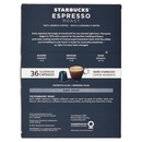 STARBUCKS Espresso Roast By Nespresso Caffè Espresso 36 capsule