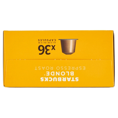 STARBUCKS Blonde Espresso Roast By Nespresso Caffè Espresso 36 capsule