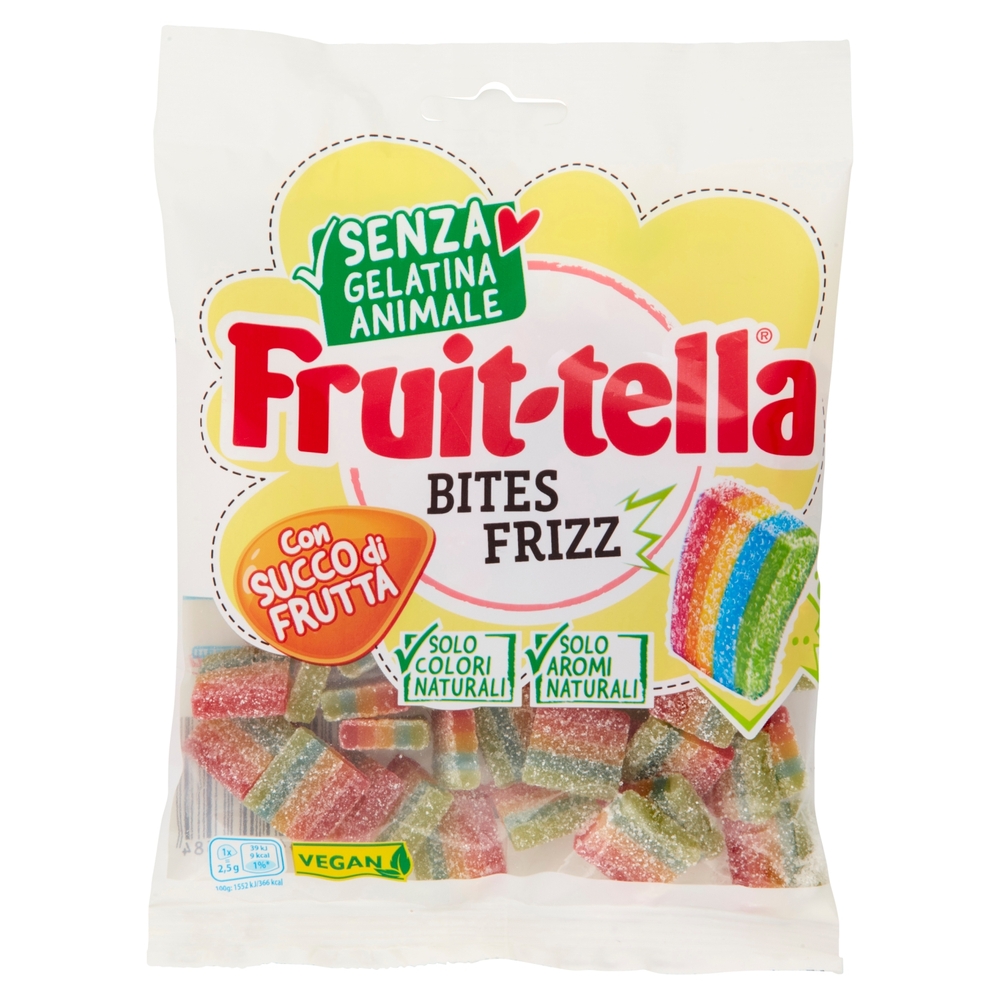 Fruit-tella Bites Frizz 140 g