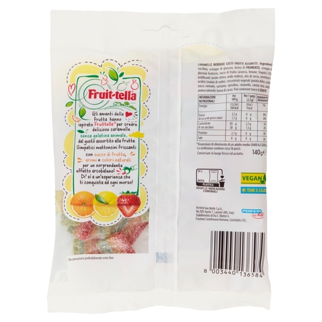 Fruit-tella Bites Frizz 140 g