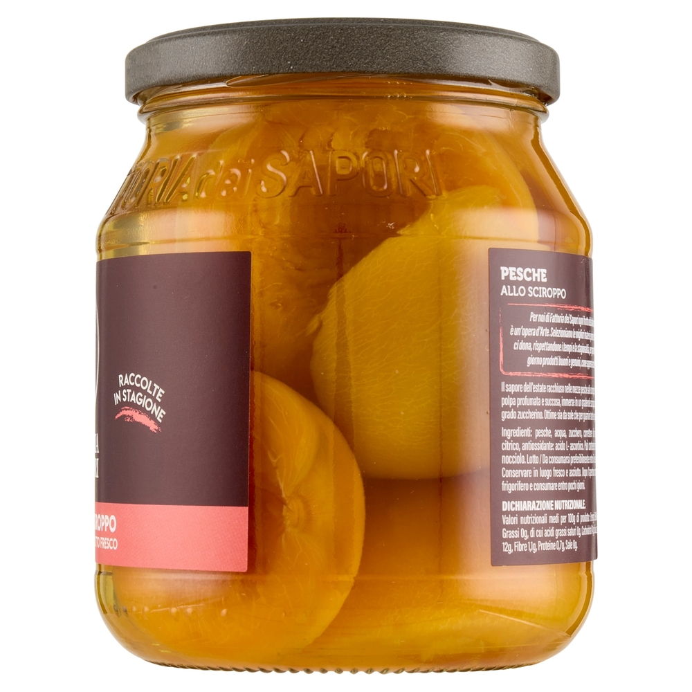 Fattoria dei Sapori Pesche Italiane 650 ml