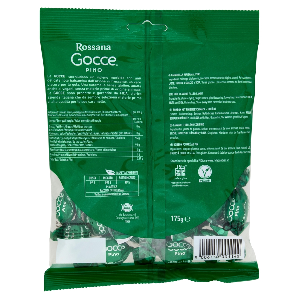 Gocce le ripiene Pino 175 g