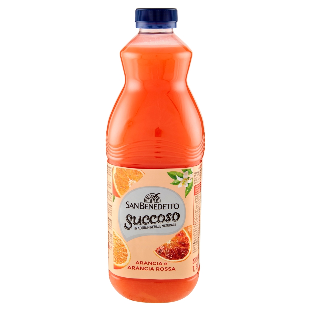 San Benedetto Succoso Arancia e Arancia Rossa 1,5L