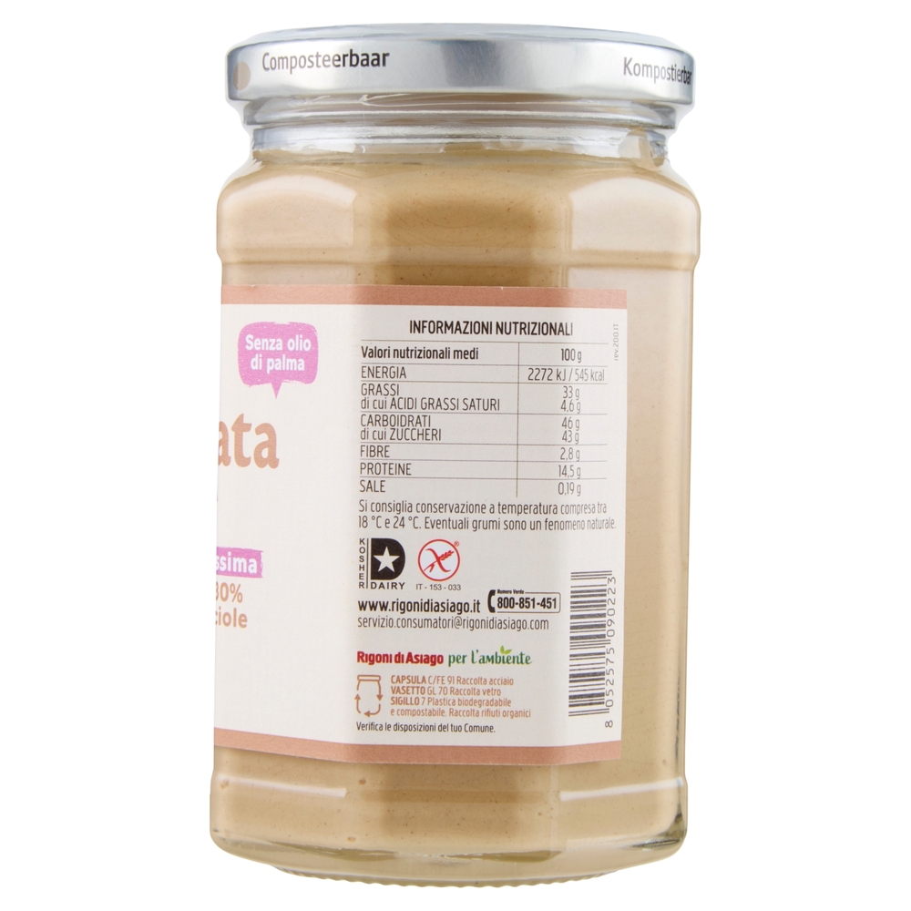 Rigoni di Asiago Nocciolata Bianca bio 325 g