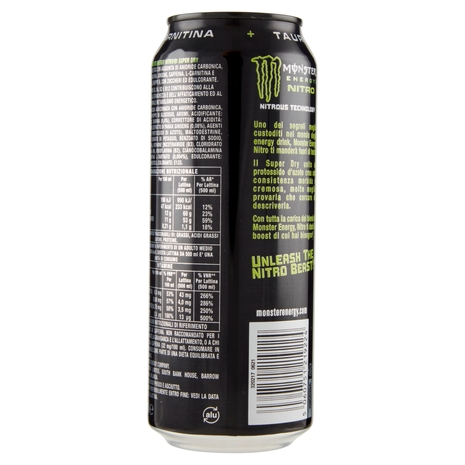 Monster Energy Nitro Super Dry Can 500 ml