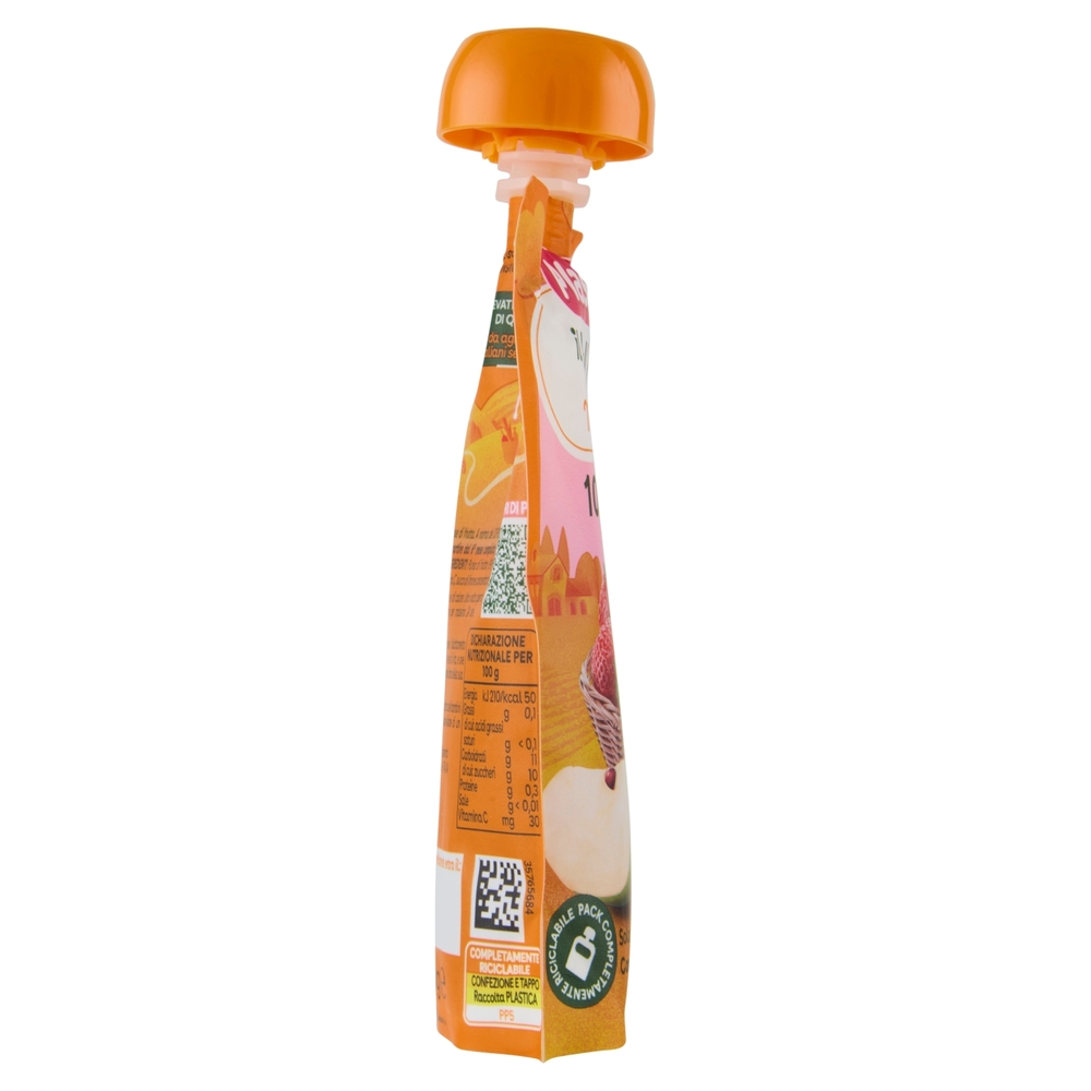 Plasmon Spremi, Gusta e Riciclami 100% Mela e Fragola 100 g