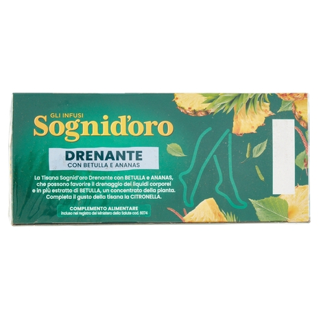 Sognid'oro Drenante 20 x 1,8 g