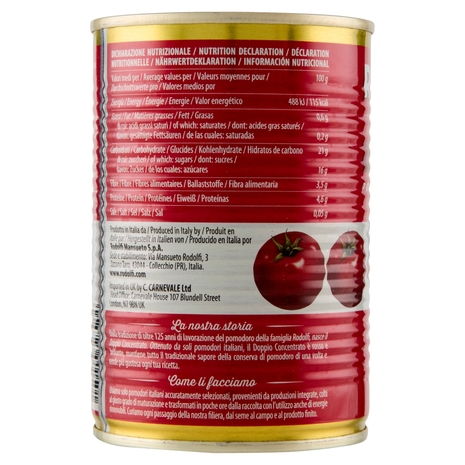 Marca Alpino Doppio Concentrato di Pomodoro 410 g