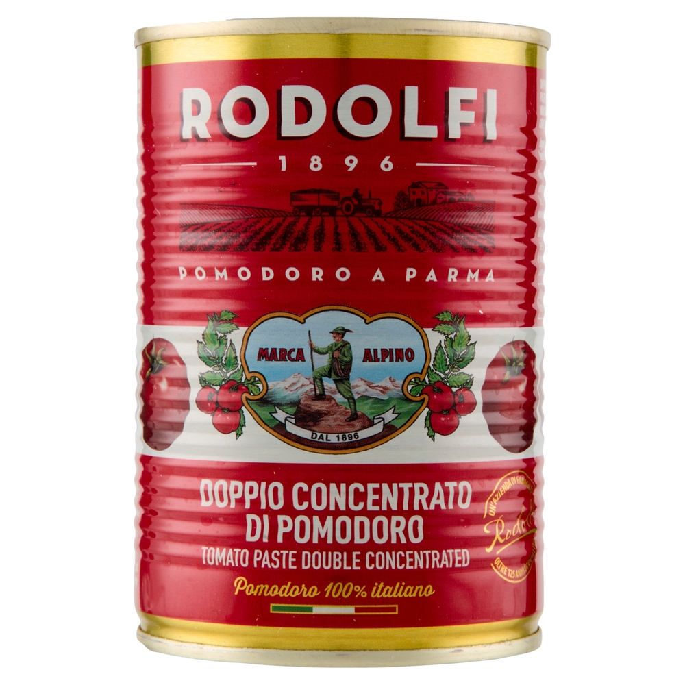 Marca Alpino Doppio Concentrato di Pomodoro 410 g
