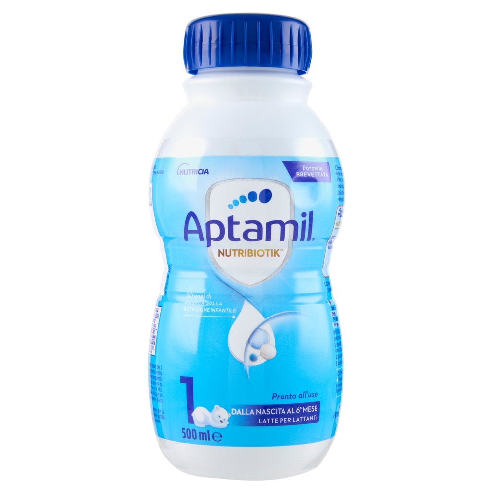 Aptamil Nutribiotik 1 Latte per Lattanti 500 ml