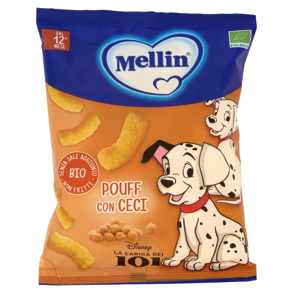 Mellin Biologico Pouff di Ceci 15 g
