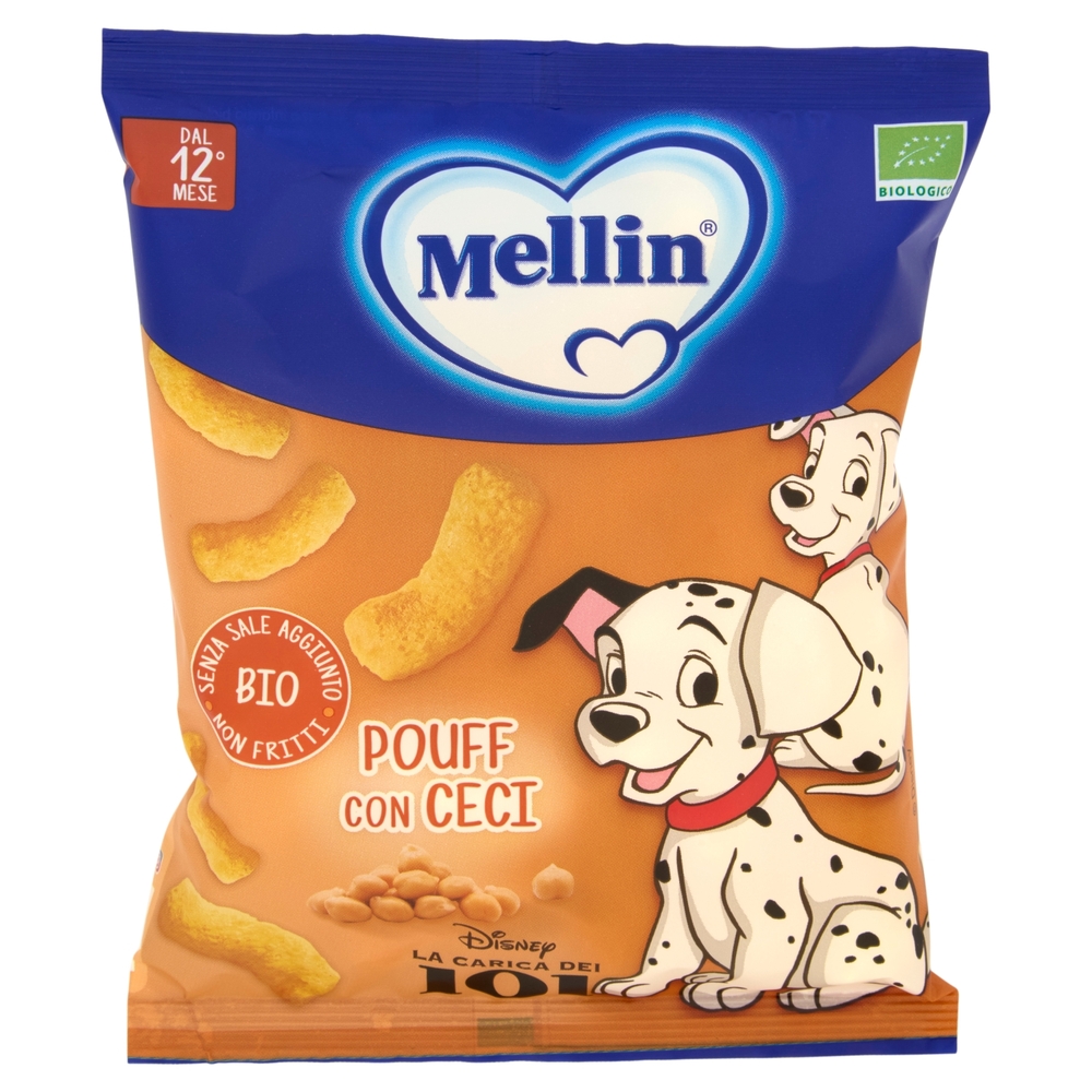 Mellin Biologico Pouff di Ceci 15 g