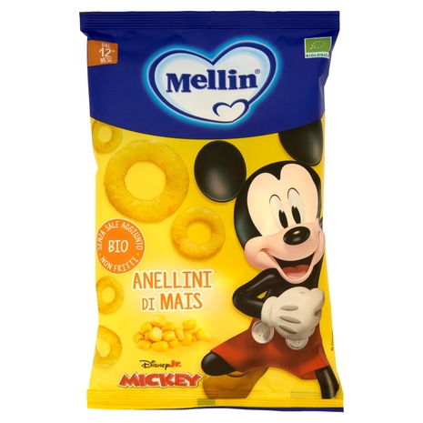 Mellin Biologico Anellini di Mais 15 g