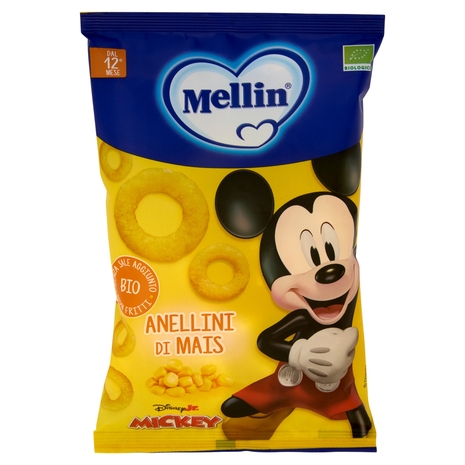 Mellin Biologico Anellini di Mais 15 g