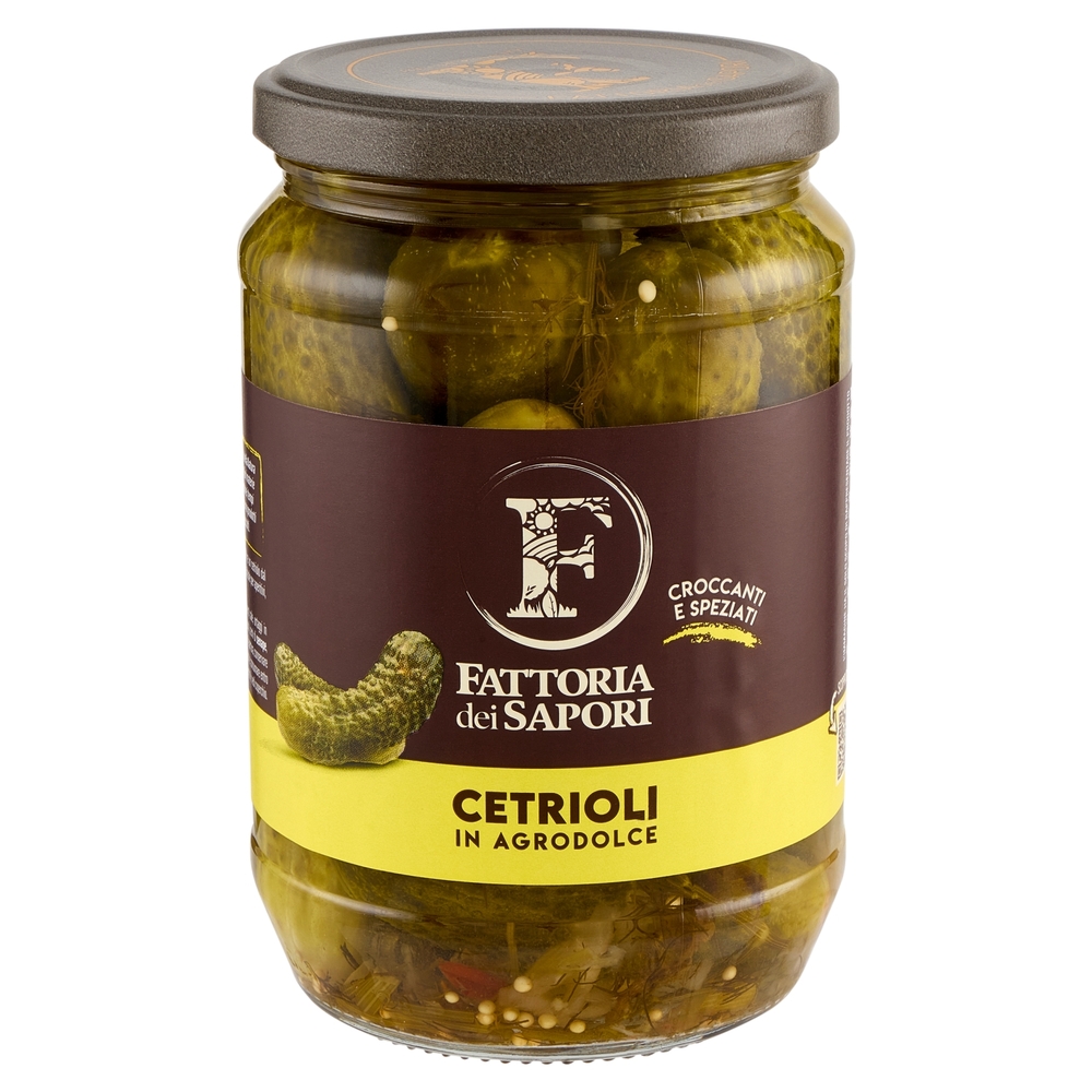 Fattoria dei Sapori Cetrioli in Agrodolce 670 g