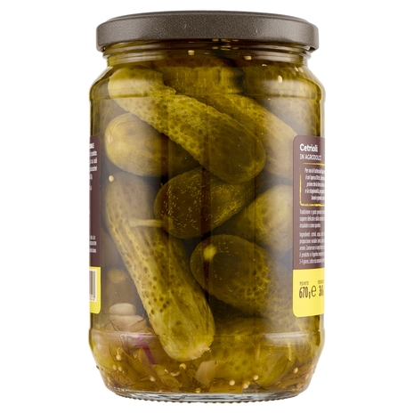 Fattoria dei Sapori Cetrioli in Agrodolce 670 g