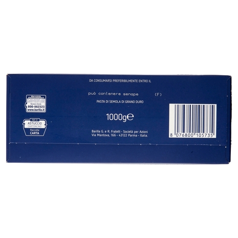 Barilla Pasta Penne Rigate n.73 100% Grano Italiano 1Kg