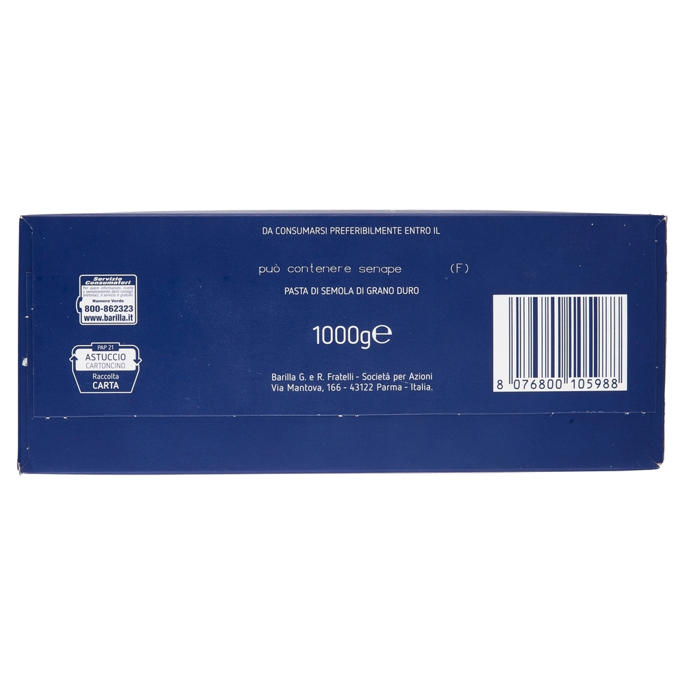 Barilla Pasta Fusilli n.98 100% Grano Italiano 1Kg