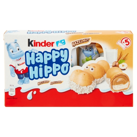 Kinder Happy Hippo Nocciola 5 x 20,7 g