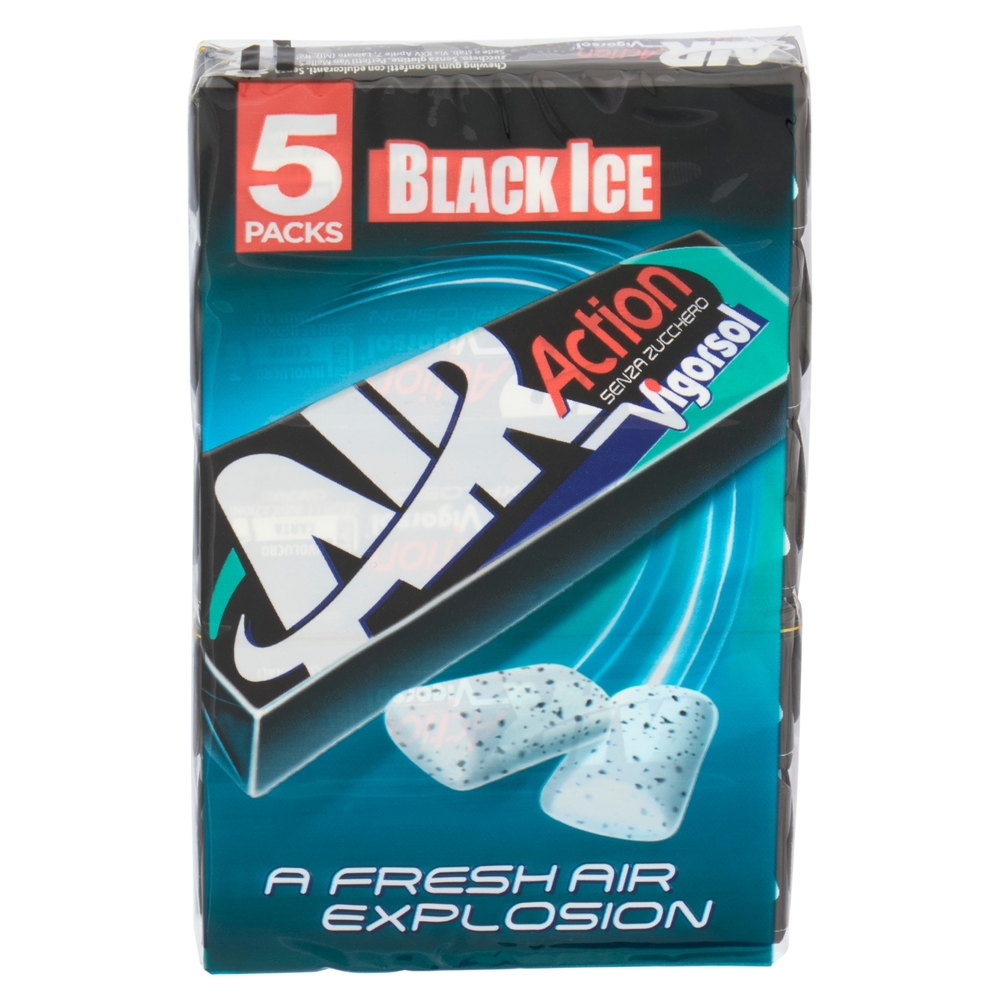 Vigorsol Air Action Black Ice 5 Packs 66 g