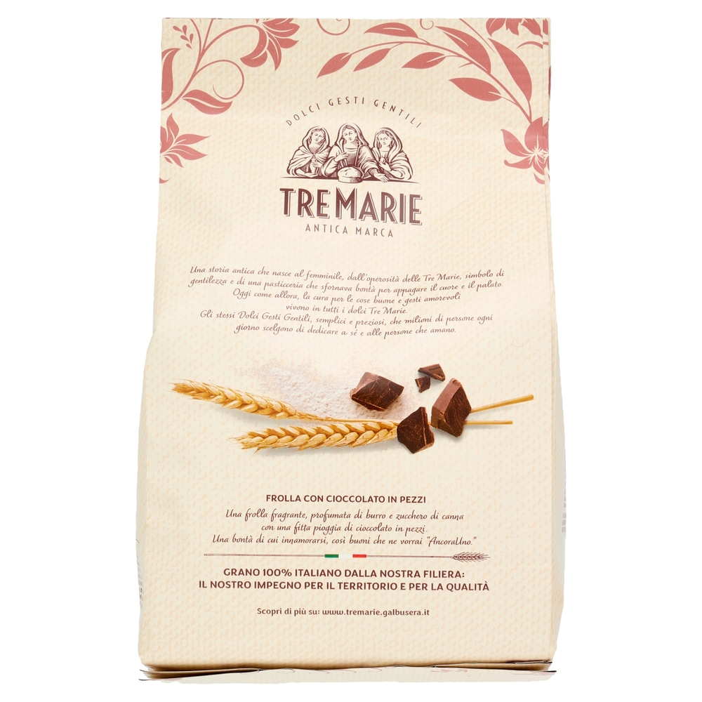 Tre Marie Ancora Uno Frolla con Cioccolato in Pezzi 360 g