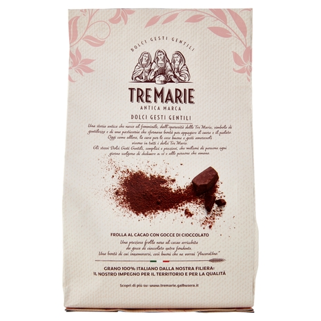 Tre Marie Ancora Uno Frolla al Cacao con Gocce di Cioccolato 315 g