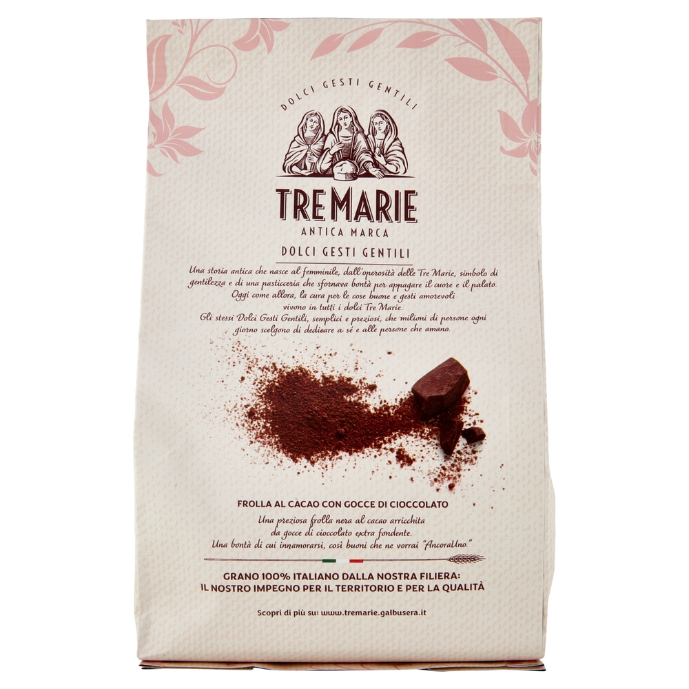 Tre Marie Ancora Uno Frolla al Cacao con Gocce di Cioccolato 315 g