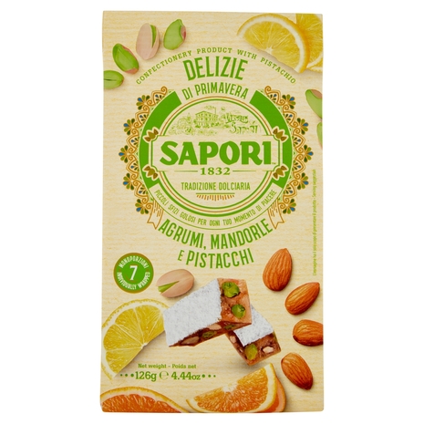 Sapori Delizie di Primavera Agrumi, Mandorle e Pistacchi 126 g