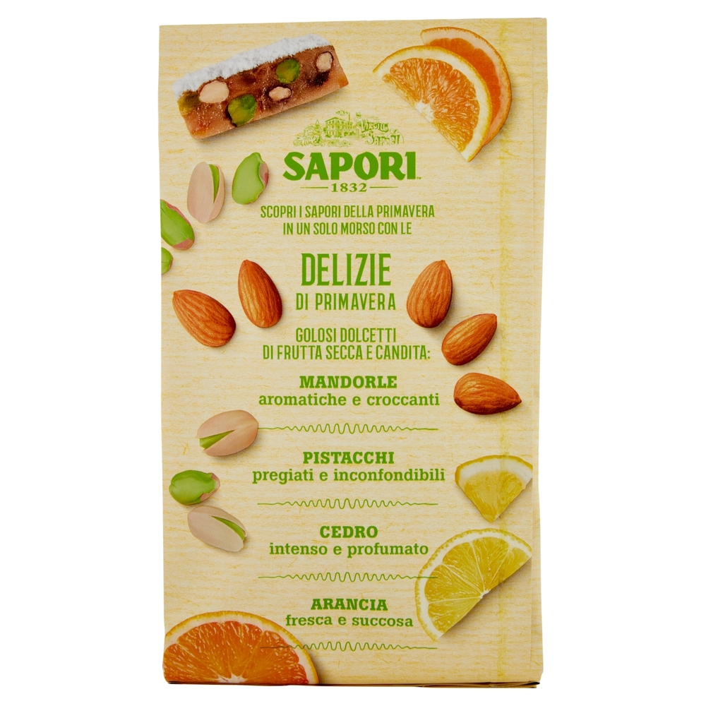 Sapori Delizie di Primavera Agrumi, Mandorle e Pistacchi 126 g