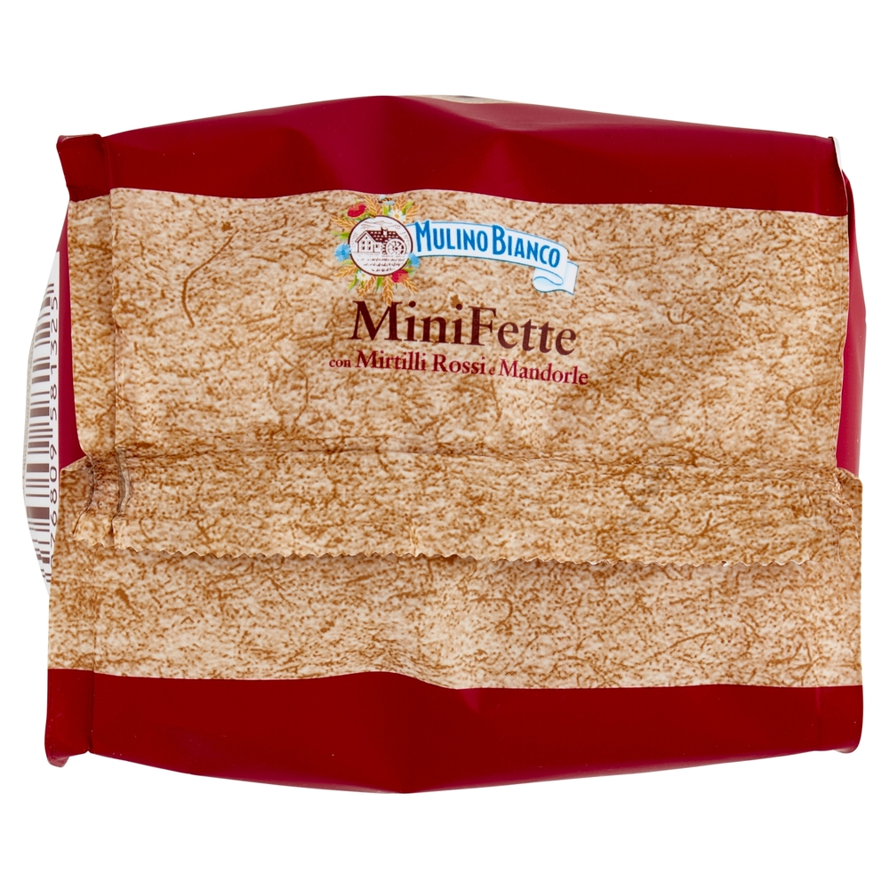 Mulino Bianco Mini Fette Biscottate con Mirtilli Rossi e Mandorle 90g
