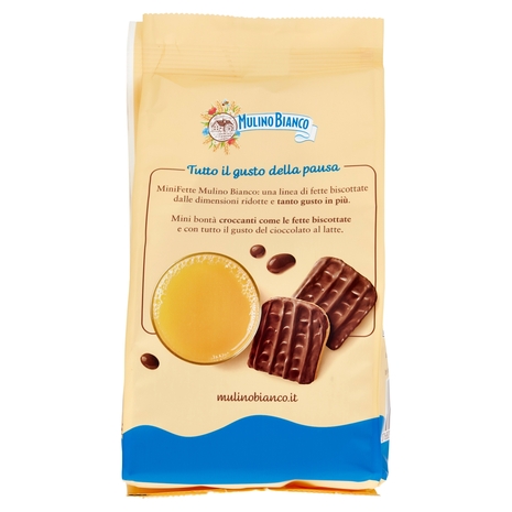 Mulino Bianco Mini Fette con Cioccolato al latte 110 g