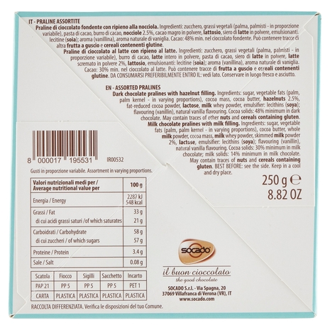 Socado Happy Easter Ovetti Assortiti 250 g