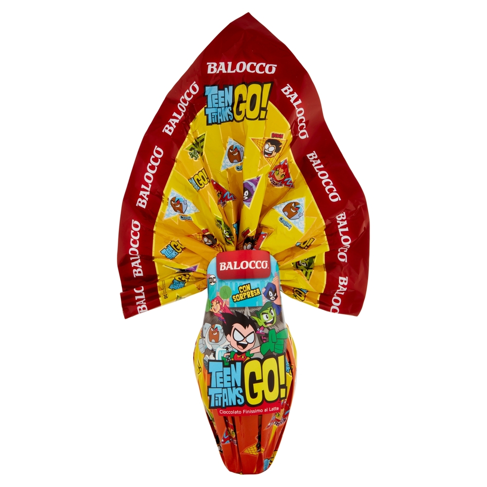 Uovo Cioccolato al Latte Teen Titans Go! 240 g